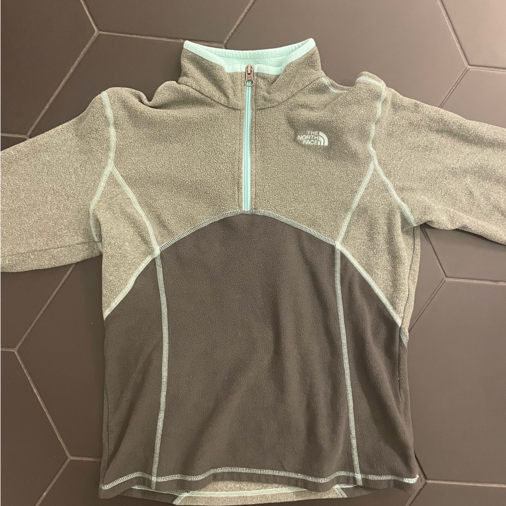 Girls North Face Half Zip